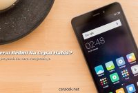 Tips Mengatasi Baterai Xiaomi Redmi 4a Cepat Habis