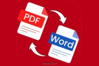 Cara Merubah PDF ke Word