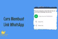 cara membuat link WhatsApp