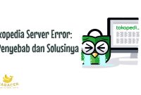 Tokopedia Server Error