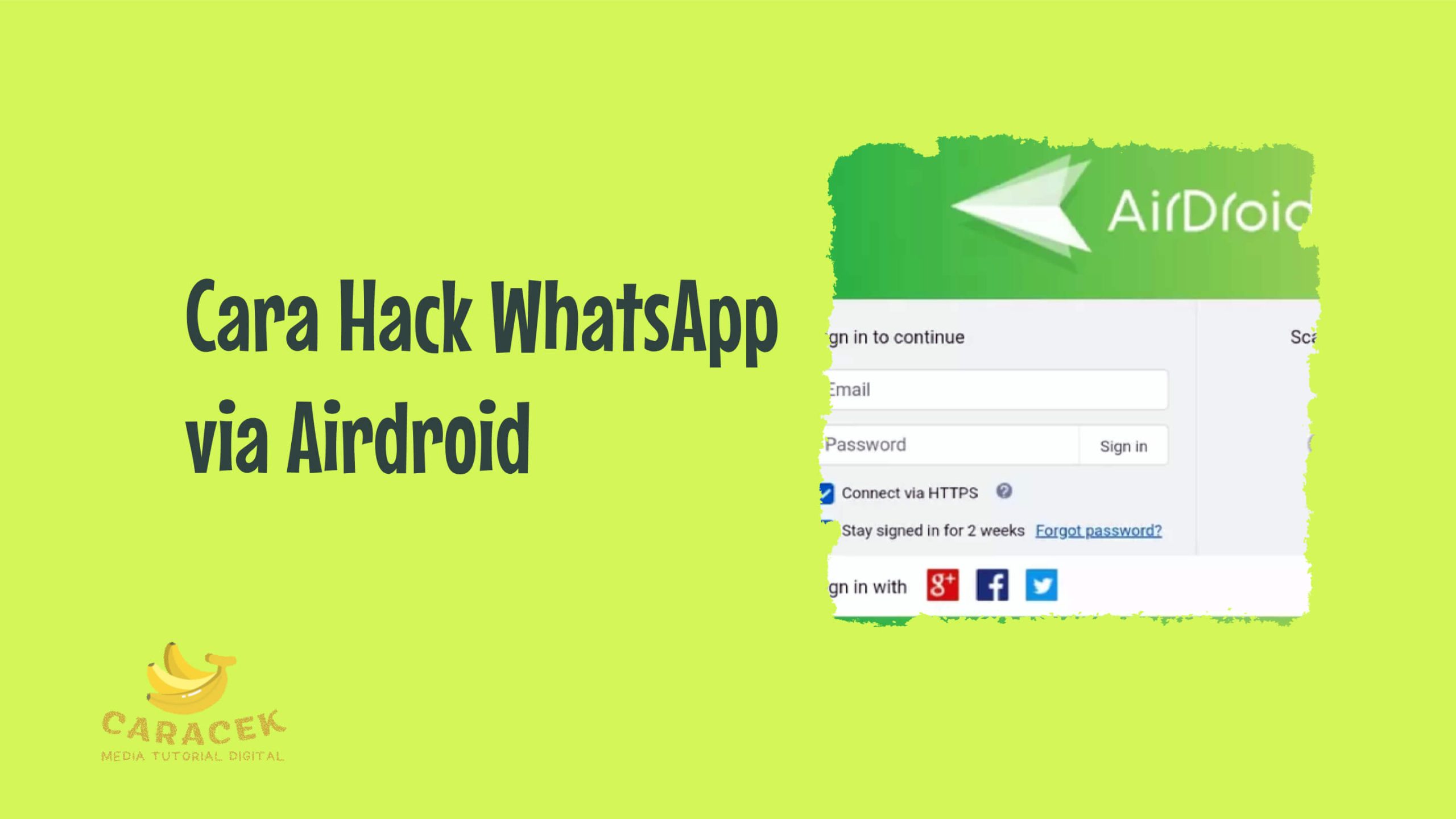 Cara Hack WhatsApp via Airdroid