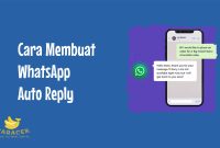 Cara Membuat WhatsApp Auto Reply