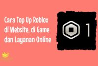 Cara top up Roblox