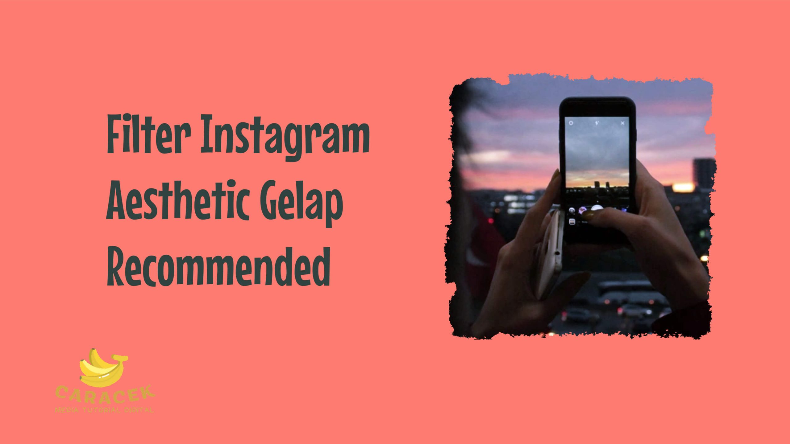 Filter Instagram Aesthetic Gelap